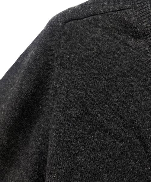 Burberry's（バーバリーズ）Burberry's (バーバリーズ) ウールVネックニット ブラック サイズ:42の古着・服飾アイテム