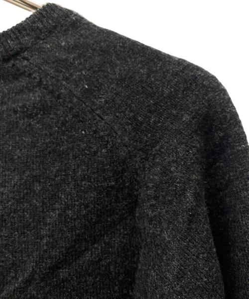 Burberry's（バーバリーズ）Burberry's (バーバリーズ) ウールVネックニット ブラック サイズ:42の古着・服飾アイテム