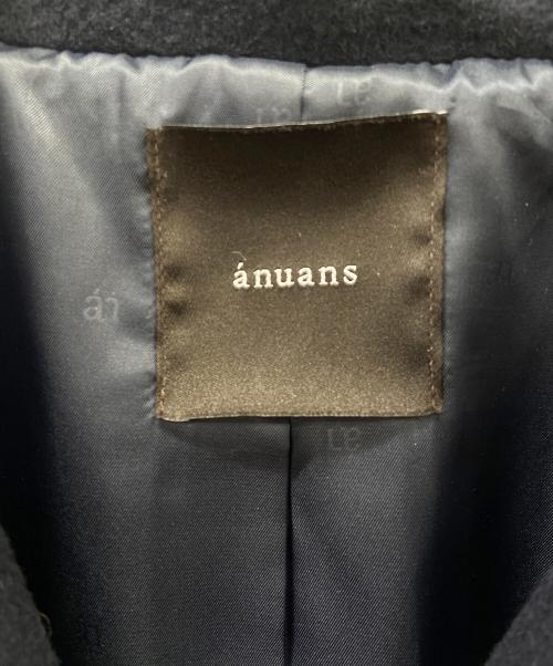anuans（アニュアンス）anuans (アニュアンス) トレンチコート ブラック サイズ:Sの古着・服飾アイテム