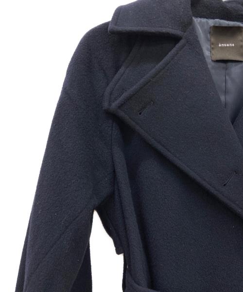 anuans（アニュアンス）anuans (アニュアンス) トレンチコート ブラック サイズ:Sの古着・服飾アイテム