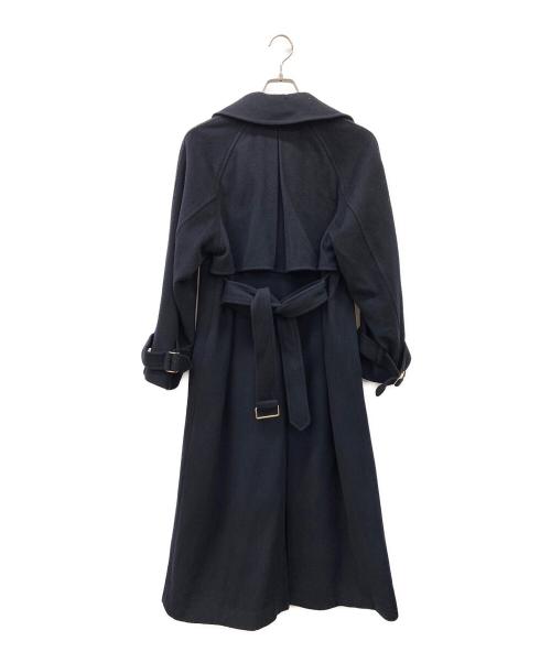 anuans（アニュアンス）anuans (アニュアンス) トレンチコート ブラック サイズ:Sの古着・服飾アイテム