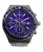 SEIKOセイコー）の古着「SEIKO　クロノグラフ」｜ネイビー