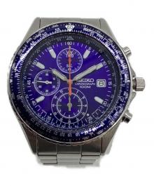 SEIKO（セイコー）の古着「SEIKO　クロノグラフ」｜ネイビー