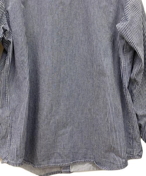 LEVI'S（リーバイス）LEVI'S (リーバイス) ウエスタンシャツ ヒッコリー ブルー×ホワイト サイズ:Lの古着・服飾アイテム