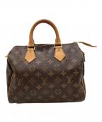LOUIS VUITTONルイ ヴィトン）の古着「LOUIS VUITTON　モノグラム　スピーディ25　ハンドバッグ」｜ブラウン