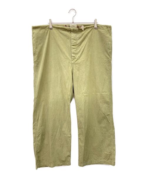 HERILL（ヘリル）HERILL (ヘリル) RIPSTOP WORK PANTS オリーブの古着・服飾アイテム