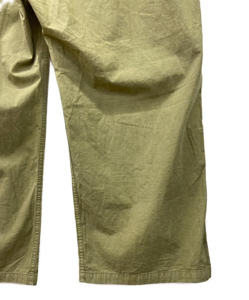 HERILL（ヘリル）HERILL (ヘリル) RIPSTOP WORK PANTS オリーブの古着・服飾アイテム