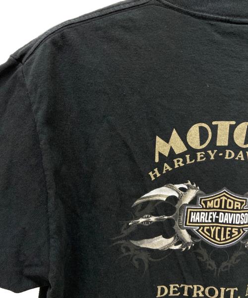 HARLEY-DAVIDSON（ハーレーダビッドソン）HARLEY-DAVIDSON (ハーレーダビッドソン) HARLEY-DAVIDSON　半袖カットソー ブラック サイズ:Mの古着・服飾アイテム