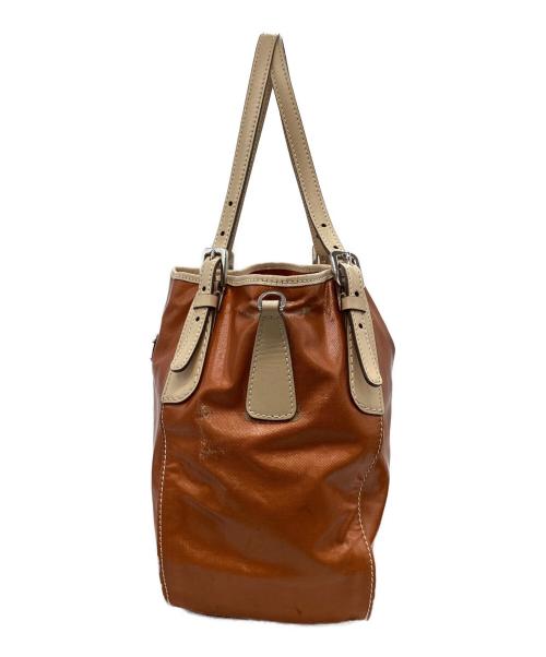 TOD'S（トッズ）TOD'S (トッズ) TOD'S　2WAYショルダーバッグ ブラウンの古着・服飾アイテム