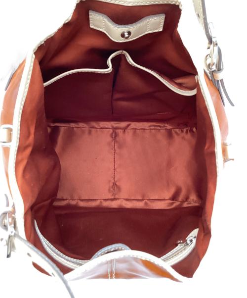 TOD'S（トッズ）TOD'S (トッズ) TOD'S　2WAYショルダーバッグ ブラウンの古着・服飾アイテム