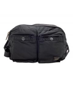 中古・古着通販】PORTER (ポーター) タンカーウエストバッグ ブラック