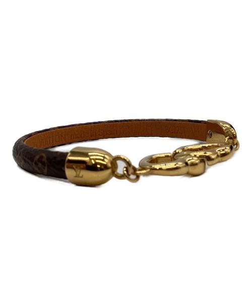 LOUIS VUITTON（ルイ ヴィトン）LOUIS VUITTON (ルイ ヴィトン) LOUIS VUITTON　ブレスレット・セイ イエス ブラウンの古着・服飾アイテム