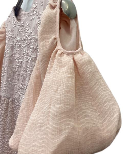 CHESTY（チェスティ）CHESTY (チェスティ) ジャガードマテリアルワンピース ピンク サイズ:1の古着・服飾アイテム