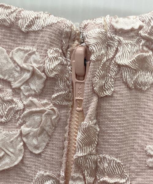 CHESTY（チェスティ）CHESTY (チェスティ) ジャガードマテリアルワンピース ピンク サイズ:1の古着・服飾アイテム