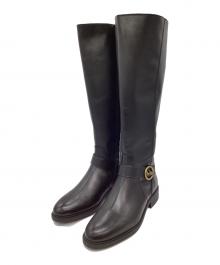 COACH（コーチ）の古着「COACH　ロングブーツ」｜ブラック