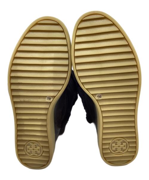 TORY BURCH（トリーバーチ）TORY BURCH (トリーバーチ) TORY BURCH　ムートンブーツ ブラック サイズ:25㎝の古着・服飾アイテム