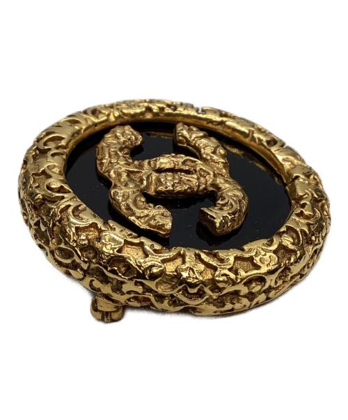 CHANEL（シャネル）CHANEL (シャネル) CHANEL　ココマーク溶岩ブローチの古着・服飾アイテム