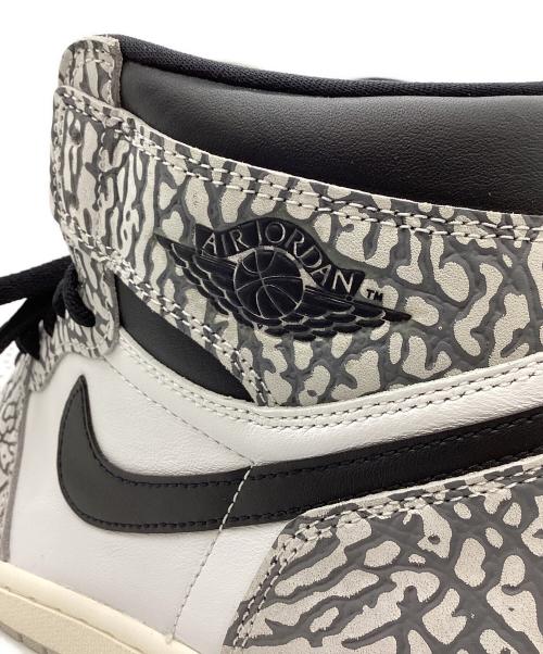 NIKE（ナイキ）NIKE (ナイキ) Air Jordan 1 High OG White Cement/Safari グレー×ホワイト サイズ:US10.5の古着・服飾アイテム