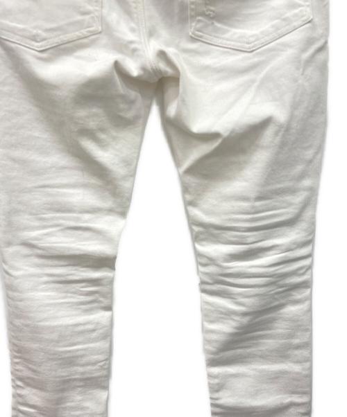 AMIRI（アミリ）AMIRI (アミリ) MX1バンダナダメージ加工スキニーパンツ ホワイト サイズ:31の古着・服飾アイテム