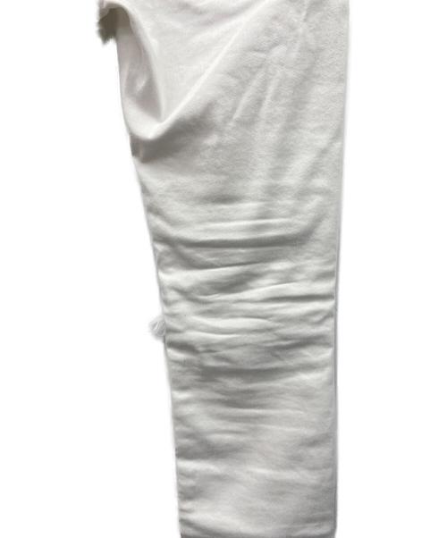 AMIRI（アミリ）AMIRI (アミリ) MX1バンダナダメージ加工スキニーパンツ ホワイト サイズ:31の古着・服飾アイテム