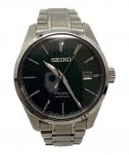 SEIKOセイコー）の古着「SEIKO　プレザージュ　腕時計」｜グリーン