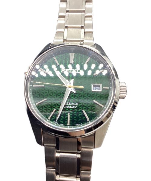 SEIKO（セイコー）SEIKO (セイコー) SEIKO　プレザージュ　腕時計 グリーンの古着・服飾アイテム
