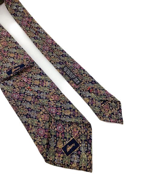 BRIONI（ブリオーニ）BRIONI (ブリオーニ) ネクタイ グリーン×ピンク サイズ:なしの古着・服飾アイテム