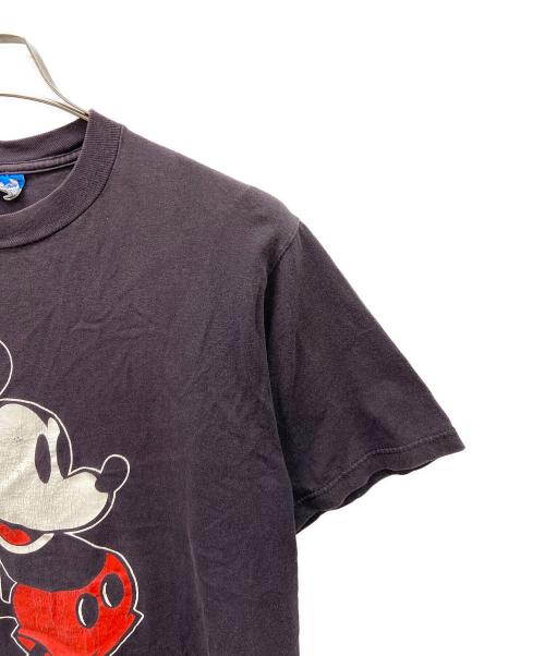 DISNEY（ディズニー）Disney (ディズニー) 半袖カットソー ネイビー×レッド サイズ:Mの古着・服飾アイテム