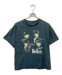 THE BEATLES（ビートルズ）の古着「バンドTシャツ　THE BEATLES」｜ブラック×グレー
