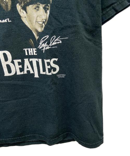 THE BEATLES（ビートルズ）THE BEATLES (ビートルズ) バンドTシャツ　THE BEATLES ブラック×グレー サイズ:不明（実寸サイズ参照）の古着・服飾アイテム