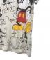 中古・古着 DISNEY (ディズニー) 90'sDisneyカットソー ブラウン×ホワイト サイズ:S：5000円