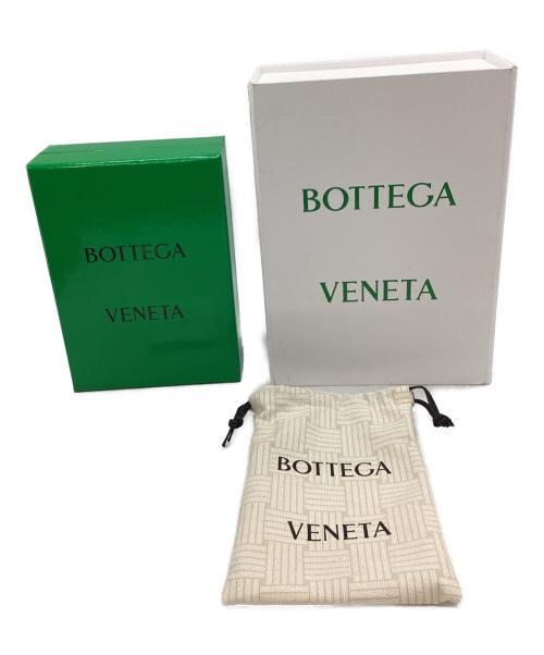 BOTTEGA VENETA（ボッテガベネタ）BOTTEGA VENETA (ボッテガベネタ) BOTTEGA VENETA　イントレチャート　ビジネスカードケース ブラックの古着・服飾アイテム