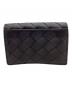 BOTTEGA VENETA (ボッテガベネタ) BOTTEGA VENETA　イントレチャート　ビジネスカードケース ブラック：45000円