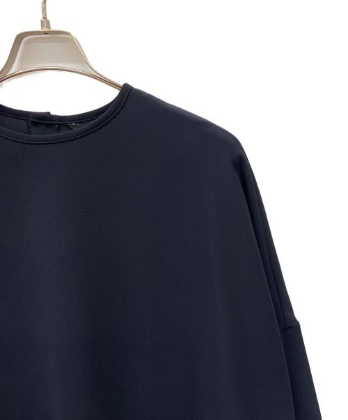mizuiro-ind（ミズイロインド）mizuiro-ind (ミズイロインド) コクーンワイドワンピース ネイビー サイズ:Freeの古着・服飾アイテム