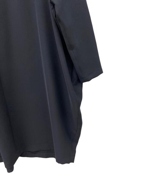 mizuiro-ind（ミズイロインド）mizuiro-ind (ミズイロインド) コクーンワイドワンピース ネイビー サイズ:Freeの古着・服飾アイテム