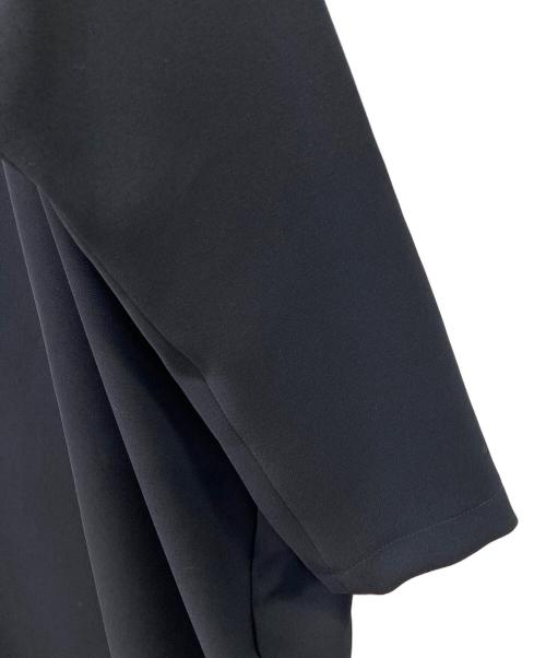 mizuiro-ind（ミズイロインド）mizuiro-ind (ミズイロインド) コクーンワイドワンピース ネイビー サイズ:Freeの古着・服飾アイテム