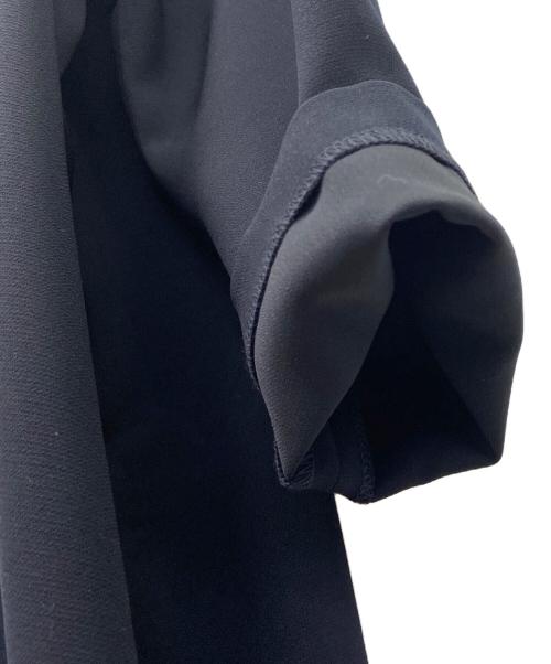 mizuiro-ind（ミズイロインド）mizuiro-ind (ミズイロインド) コクーンワイドワンピース ネイビー サイズ:Freeの古着・服飾アイテム