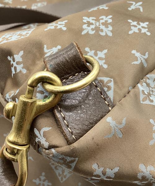 russet（ラシット）russet (ラシット) russet　2WAYバッグ ブラウン×ブルーの古着・服飾アイテム