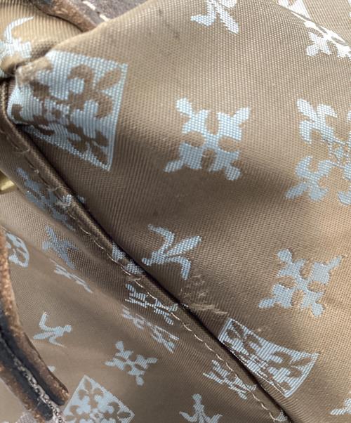 russet（ラシット）russet (ラシット) russet　2WAYバッグ ブラウン×ブルーの古着・服飾アイテム