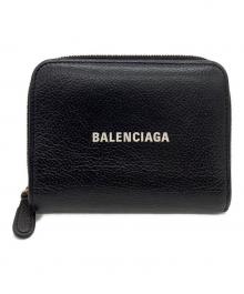 BALENCIAGA（バレンシアガ）の古着「BALENCIAGA　コンパクトウォレット」｜ブラック