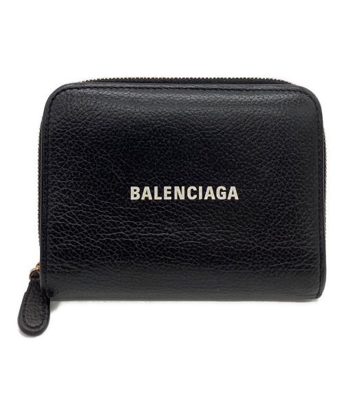 BALENCIAGA（バレンシアガ）BALENCIAGA (バレンシアガ) BALENCIAGA　コンパクトウォレット ブラックの古着・服飾アイテム