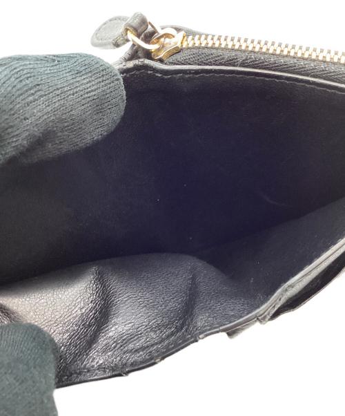 BALENCIAGA（バレンシアガ）BALENCIAGA (バレンシアガ) BALENCIAGA　コンパクトウォレット ブラックの古着・服飾アイテム
