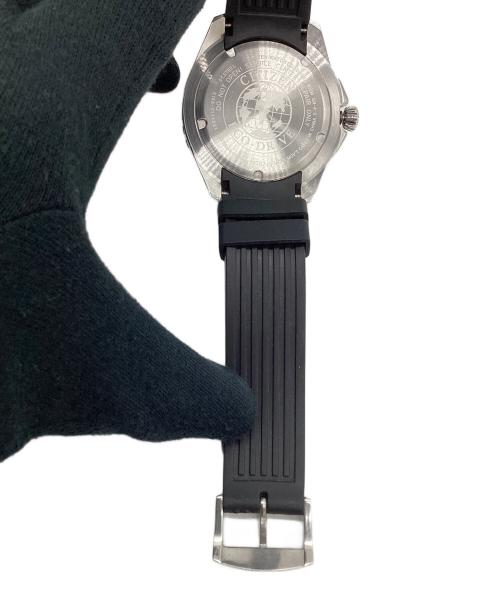 CITIZEN（シチズン）CITIZEN (シチズン) エコドライブ ダイバー 200m ブラックの古着・服飾アイテム