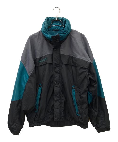 Columbia（コロンビア）Columbia (コロンビア) ナイロンジャケット ブルー×ブラック サイズ:Lの古着・服飾アイテム
