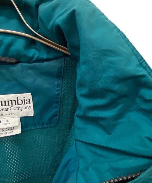 Columbia（コロンビア）Columbia (コロンビア) ナイロンジャケット ブルー×ブラック サイズ:Lの古着・服飾アイテム