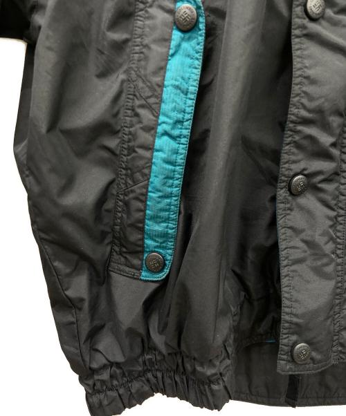 Columbia（コロンビア）Columbia (コロンビア) ナイロンジャケット ブルー×ブラック サイズ:Lの古着・服飾アイテム