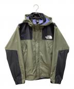 THE NORTH FACEザ ノース フェイス）の古着「マウンテンパーカー」｜オリーブ×ブラック