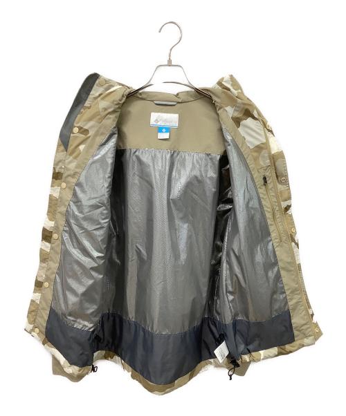 Columbia（コロンビア）Columbia (コロンビア) デクルーズサミットパターンドジャケット ベージュ サイズ:Mの古着・服飾アイテム