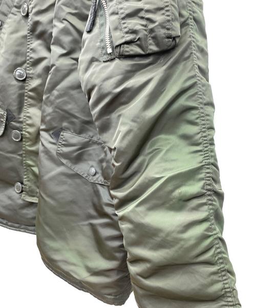 ALPHA（アルファ）ALPHA (アルファ) N-3Bタイプコート オリーブ サイズ:Mの古着・服飾アイテム