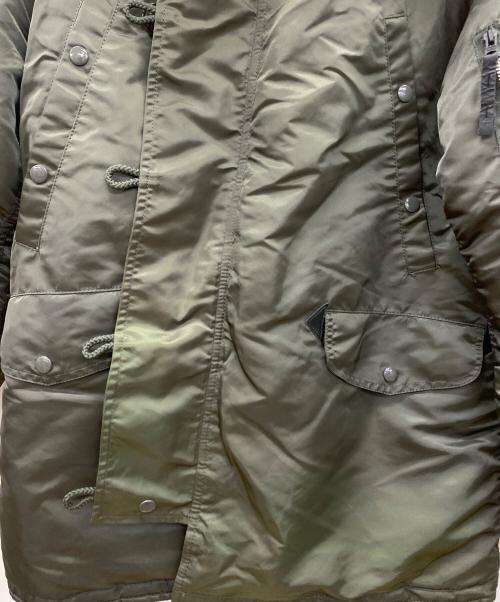 ALPHA（アルファ）ALPHA (アルファ) N-3Bタイプコート オリーブ サイズ:Mの古着・服飾アイテム